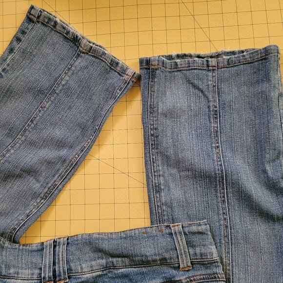 Vintage Younique Embellished Jeans Junior Size 11 - Picture 7 of 10